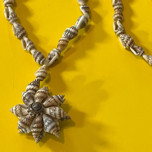 Unique Handmade Seashell Necklace - Picture 9 of 9